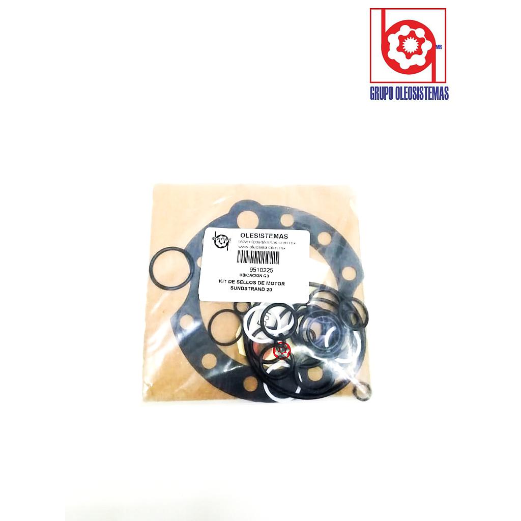 KIT DE SELLOS SUNDSTRAND 20 MOTOR