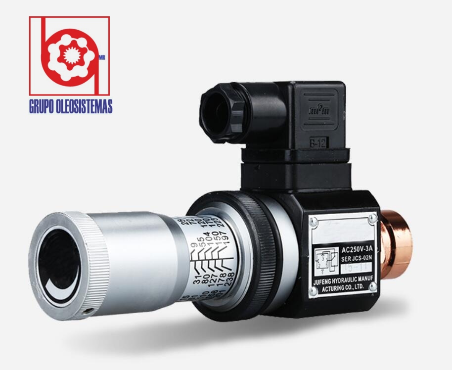 SWITCH INTERNACIONAL ALTA PRESION 1/4 VALVULA 725-5000 PSI 24 VOLT
