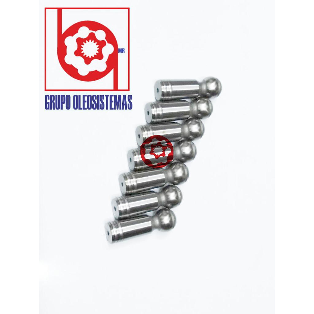 KIT DE PISTONES UNCANNY  MOTOR CON ANILLOS  (A6VM080/6.3)