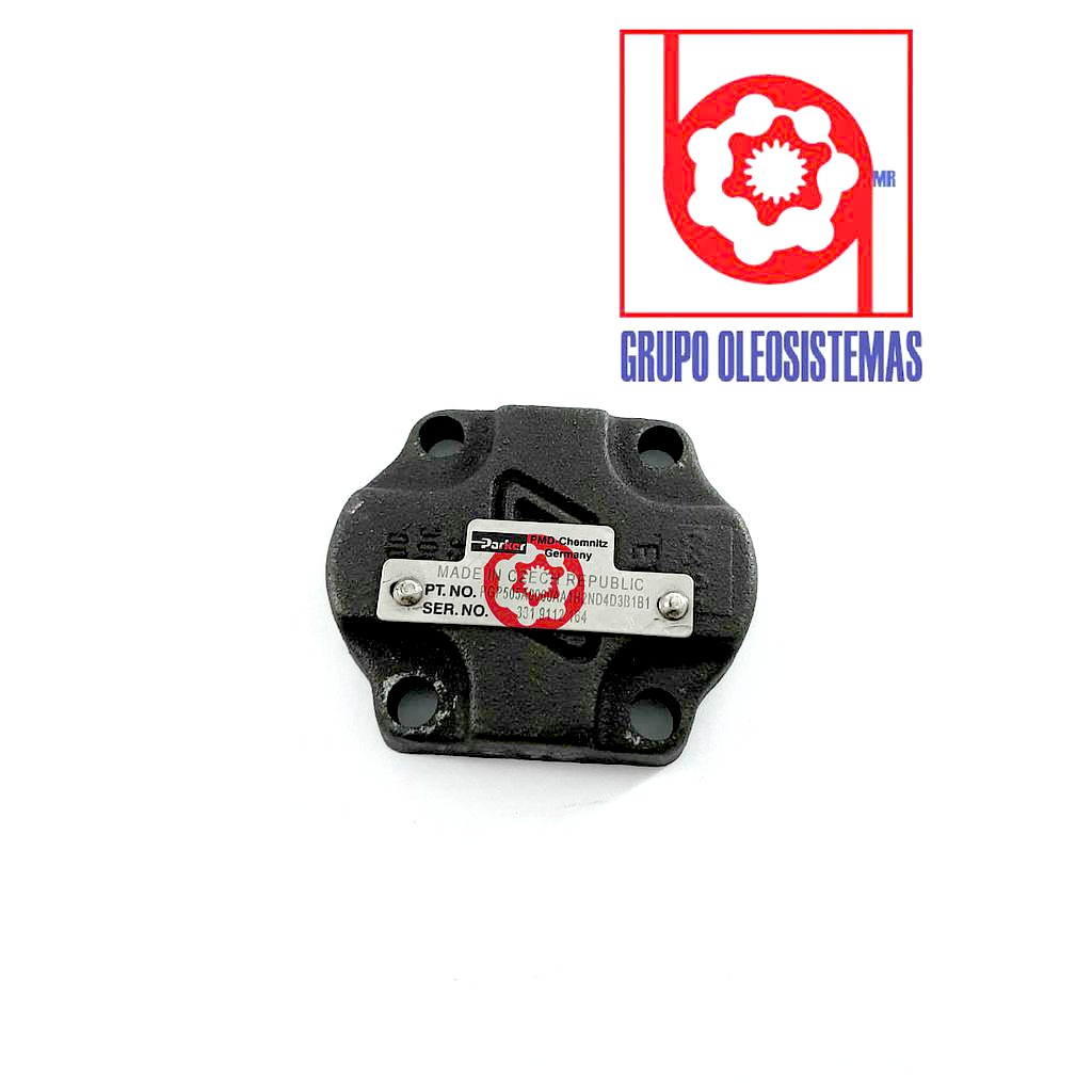 TAPA TRASERA BOMBA DE ENGRANES PGP505