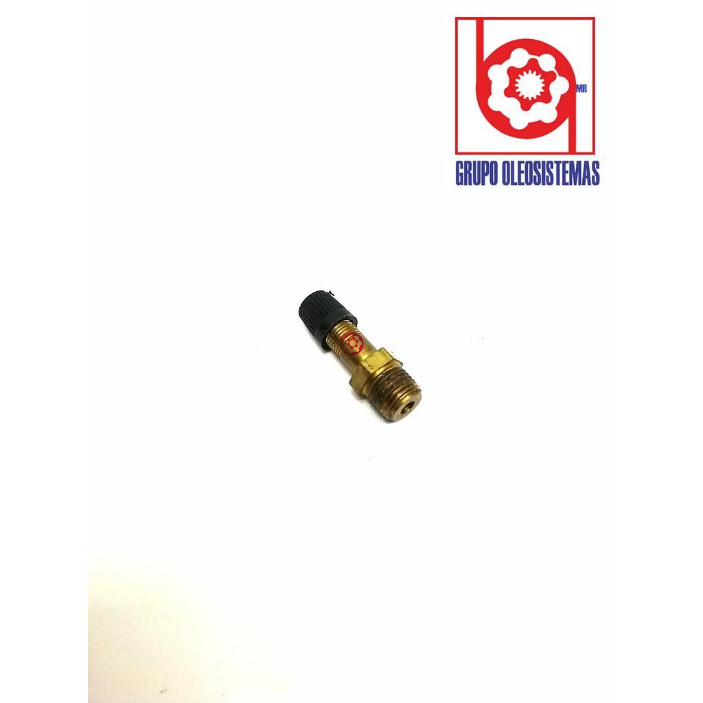 VALVULA PARKER RECARGAR GAS 1/8"" NPT