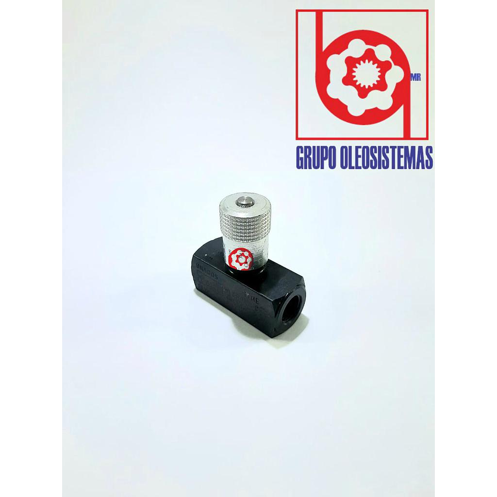 VALVULA PARKER CONTROL DE FLUJO 9N600S